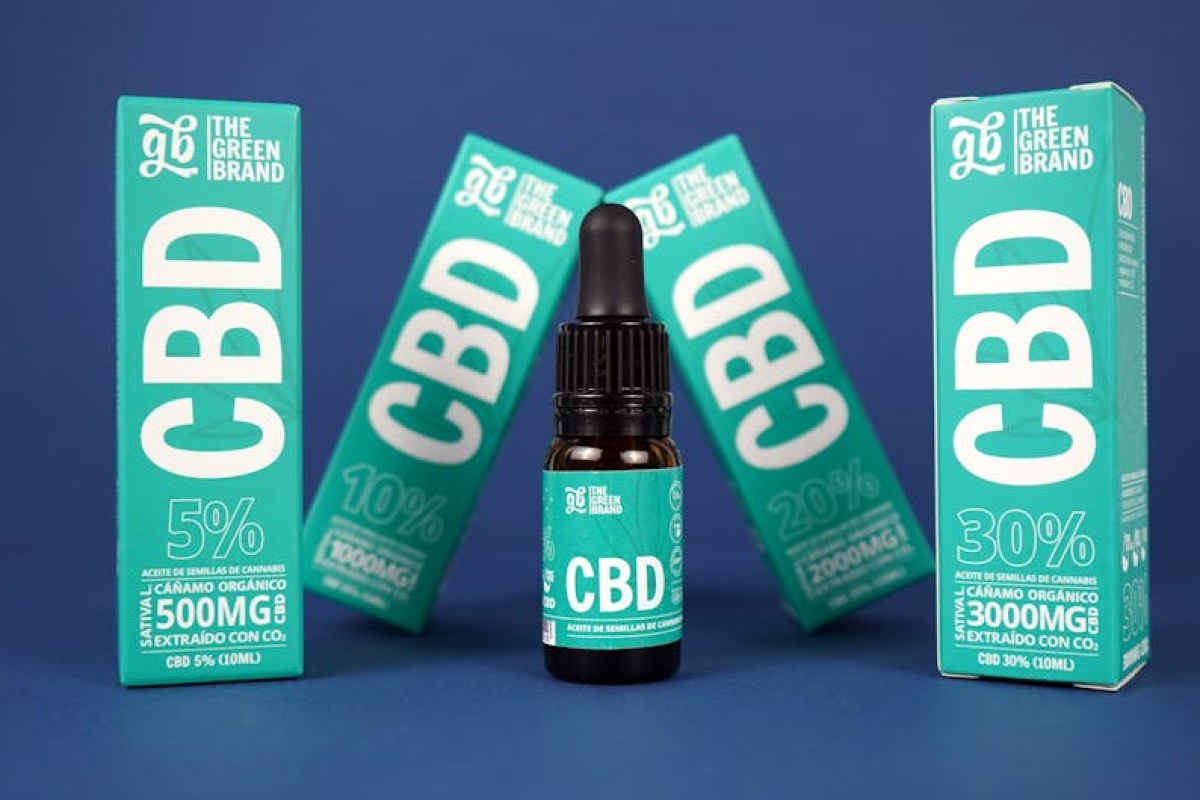 hemp seed oil bottle