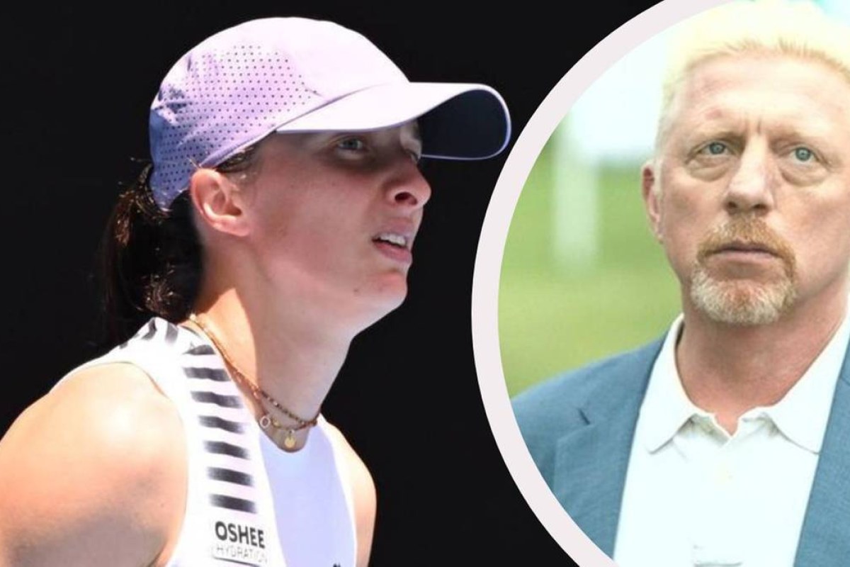 Iga Swiatek training