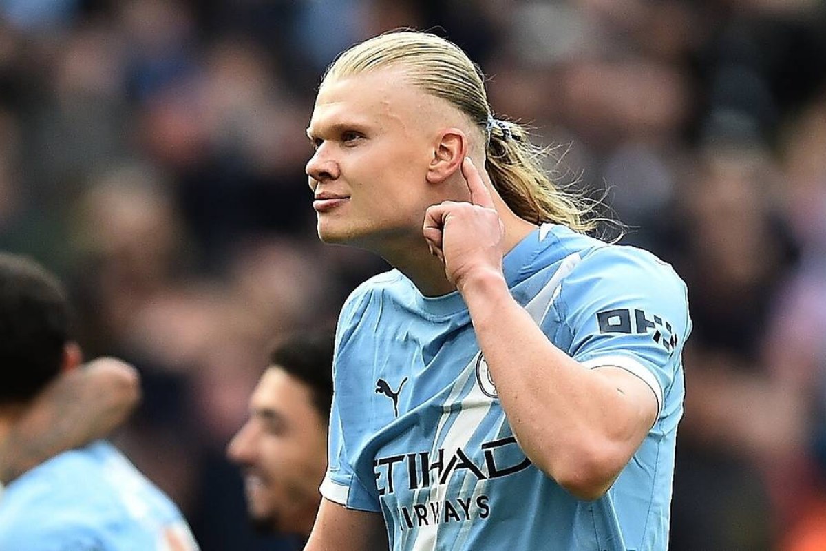 Manchester City celebration