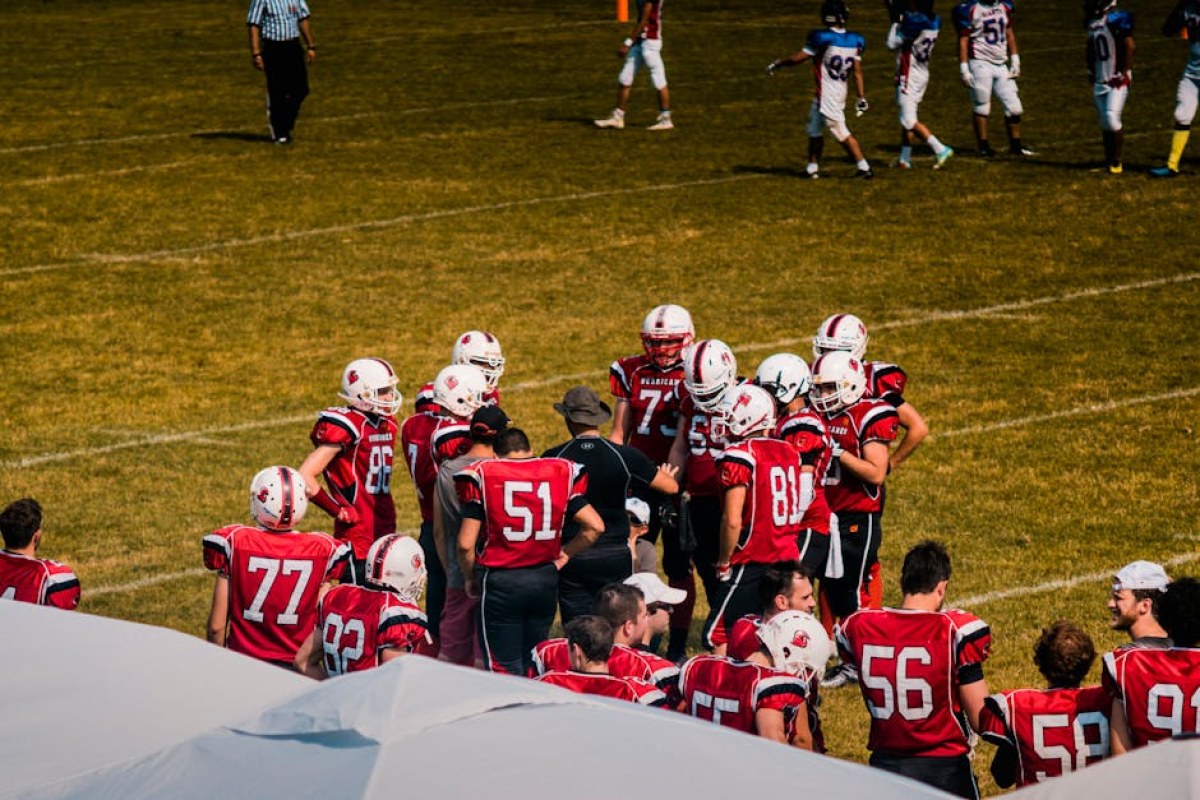 elderly football coach